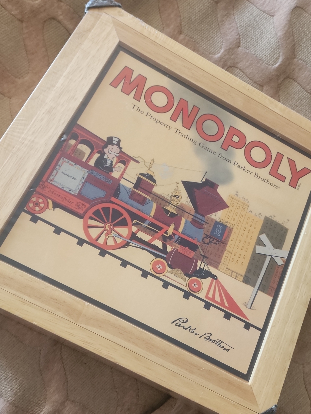 Sealed Nostalgia Monopoly Classic Board Game In Wooden Box